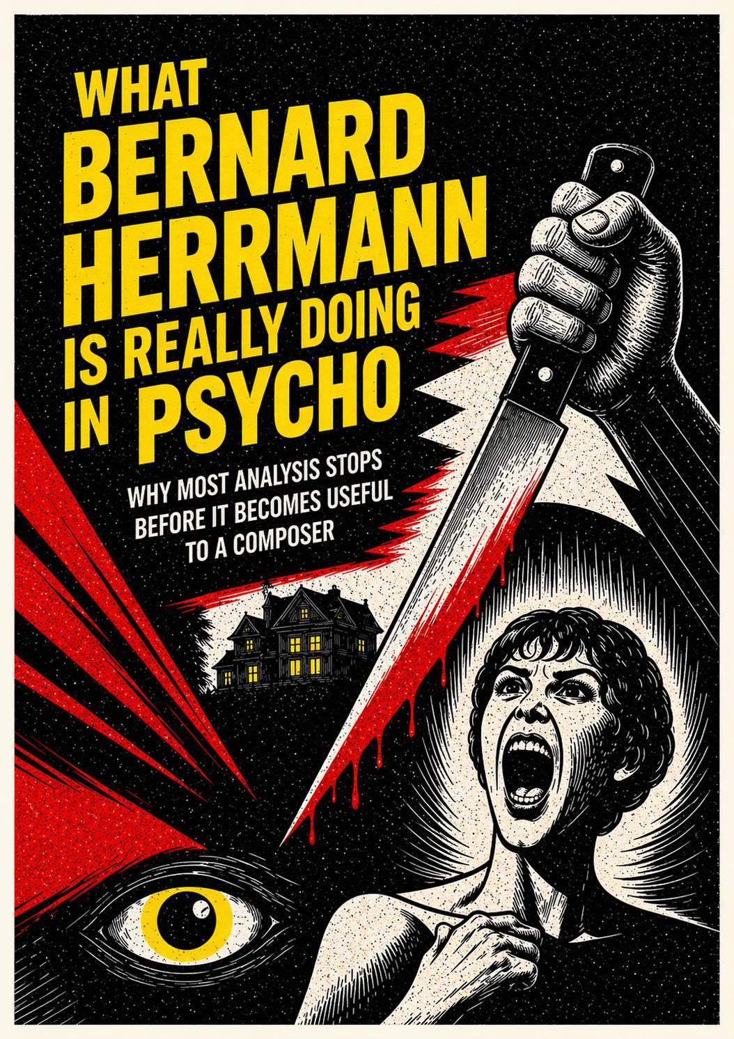 PDF cover: What Bernard Herrmann is really doing in Psycho