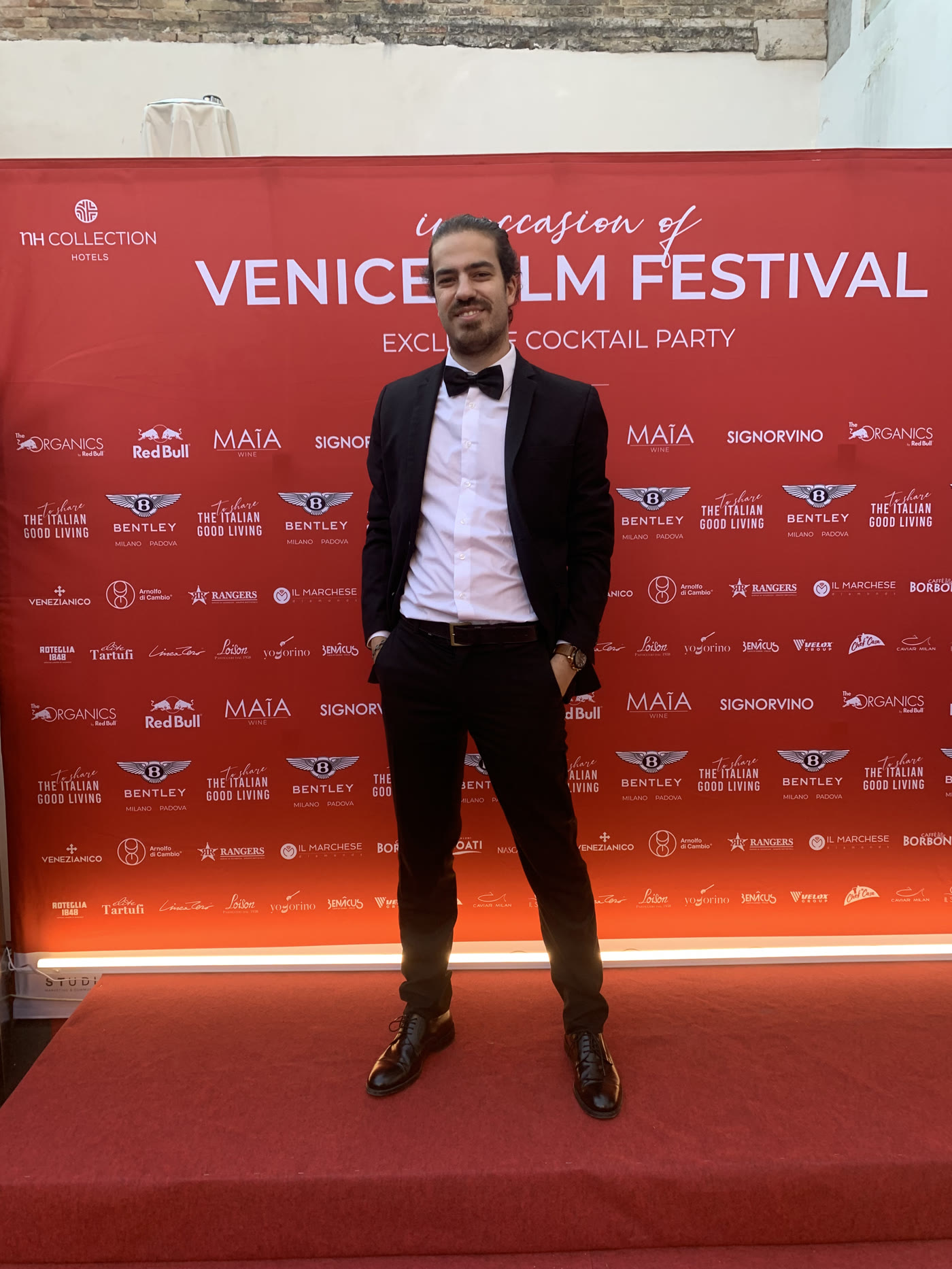 Pietro Montanti at Venice Film Festival
